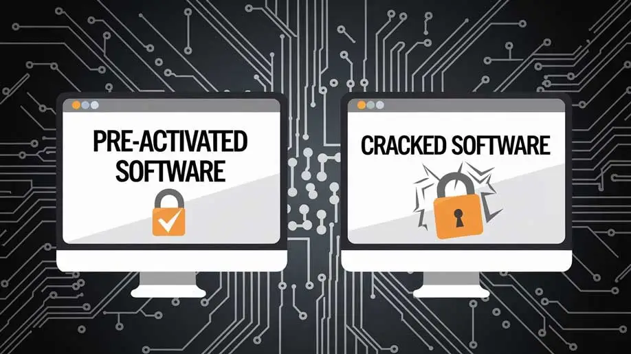 Difference Between Pre-Activated and Cracked Software